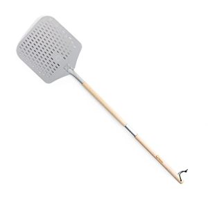 Chef Pomodoro Perforated Pizza Peel Aluminum