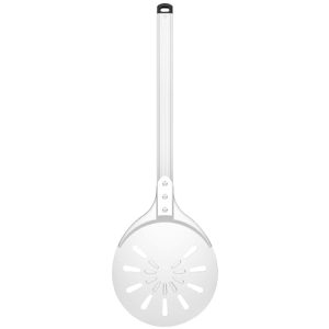 Aluminum Perforated Pizza Turning Peel - Cook Perfect