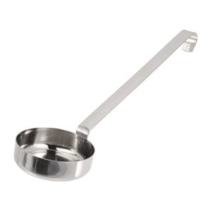 Precision Pizza Sauce Portioner: Perfect Ladle for Even