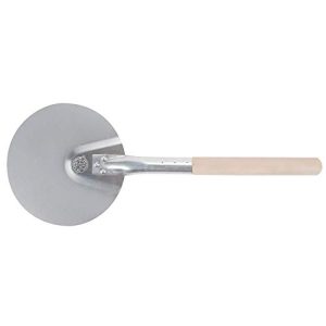 8-Inch Stainless Steel Pizza Peel with Wood Handle