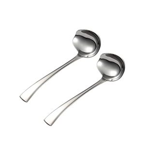 Durable Stainless Steel Sauce Ladles with Pouring