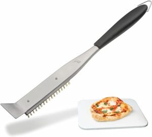 17” Hans Grill Cleaning Brush & Scraper for Pizza Stone/Oven 🍕