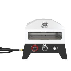 Nexgrill 12" Gas Pizza Oven: Easy Rotation