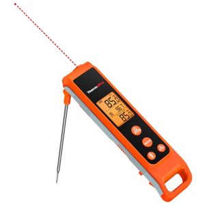 2-in-1 Instant Read Thermometer - Fast & Accurate Cooking & Grilling