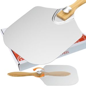 Durable Metal Pizza Peel 12 Inch: Lightweight Pizza