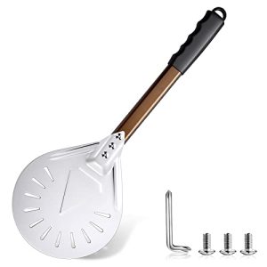 Pizza Turning Peel - 8-inch Round Head Pizza Turner