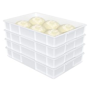 Commercial-Grade Stackable Pizza Dough Proofing