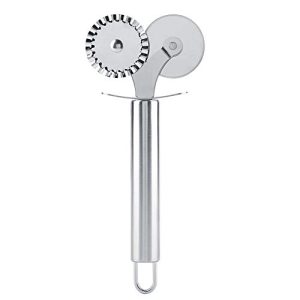 Effortless Slicing: Stainless Steel Pizza Wheel Cutter
