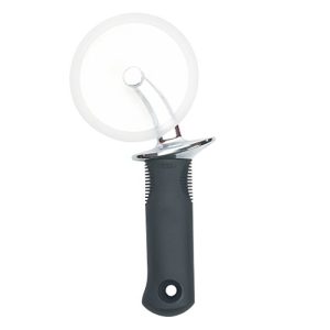 4-inch Pizza Wheel and Cutter: Effortless Cutting for Non-Stick Pans