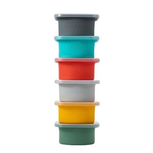 Space-Saving Silicone Pizza Dough Proofing Containers