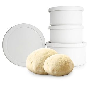 Silicone Pizza Dough Proofing Box Set: Perfect Crusts