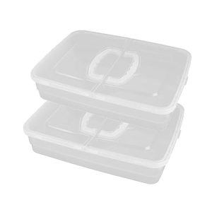 Premium Pizza Dough Proofing Box - Ideal for Fermentation and Storage