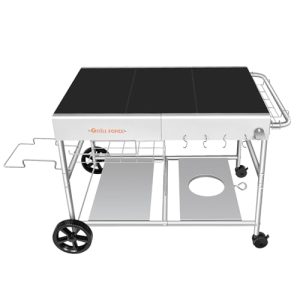 GRILL FORCE Outdoor Pizza Oven Table