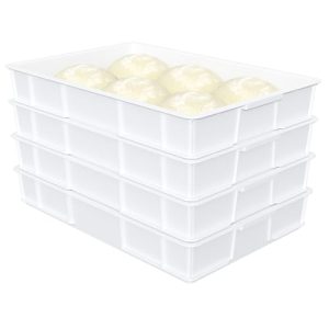 Stackable Dough Tray Set - Commercial-Grade