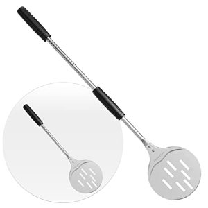 Adjustable Pizza Turning Peel - Premium Perforated
