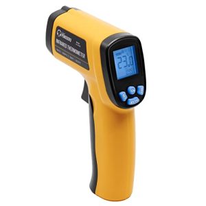 Chef Pomodoro Infrared Thermometer - Digital Laser Thermometer for Cooking, Oven, Kitchen, BBQ