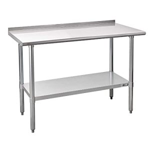 Stainless Steel Prep Table with Adjustable Height