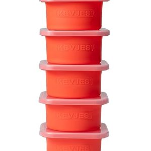 Stackable Silicone Pizza Dough Proofing Containers