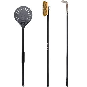 Wood-Fired Pizza Oven Utensil Kit - 3 Piece Commercial Set