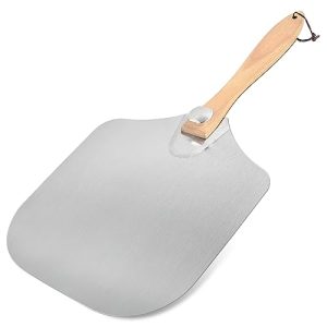 Foldable Aluminum Pizza Peel with Easy Lift & Slide