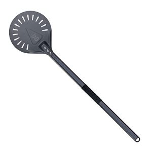 Perforated Aluminum Pizza Turning Peel with Long