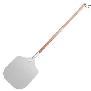 Pizza Turning Peel - Aluminum Pizza Turner with Detachable Handle - Professional Pizza Spinner for Home and Commercial Ovens