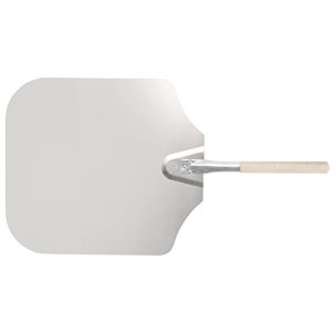 Rustic Presentation Aluminum Pizza Peel with Wooden