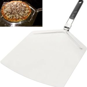 Effortless Pizza Handling: Stainless Steel Folding Pizza Paddle