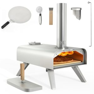 Effortless Outdoor Pizza Perfection: Stainless Steel