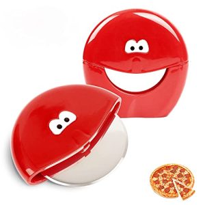 Savor Every Slice: 2-Pack Red Pizza Cutter Wheel Set