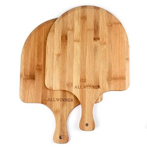 Healthy Bamboo Pizza Peel Set - 2 Pack Wooden