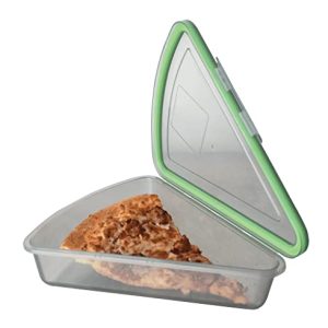 Container Pizza Slice To-Go Compartment Container