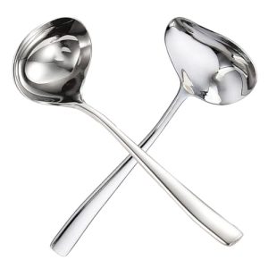 Precision Pouring Gravy Ladle Set - Stainless Steel