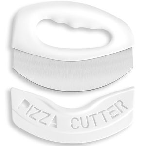 Heavy Duty Stainless Steel Pizza Cutter with Cover