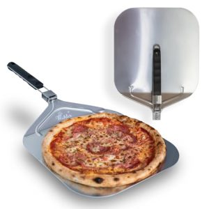 Folding Handle Aluminum Pizza Peel - Easy Storage