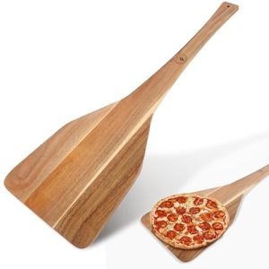 Precision Pizza Crafting: Loftern Long Handle Wooden