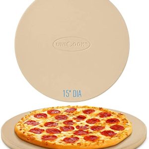 15 Inch Round Pizza Stone for Grill and Oven