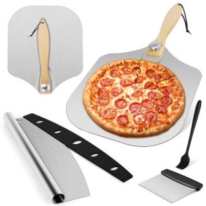 Premium Aluminum Pizza Peel Set: Ultimate Pizza