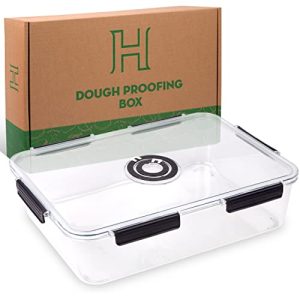 Professional Pizza Dough Proofing Box with Convenient Clock