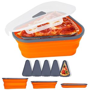 Silicone Pizza Storage Container with Microwaveable