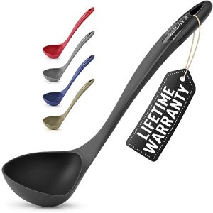 Pizza Heat-Resistant Ladle Spoon for Easy Pouring