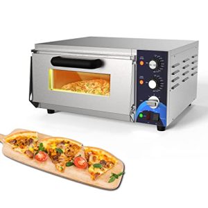 Large Capacity Electric Pizza Oven with Precise Temperature Control and Timer