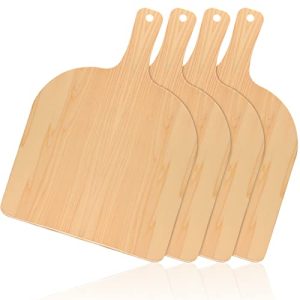 Rustic Wood Pizza Peel Set: Elegant Pizza Paddles