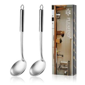 304 Stainless Steel Soup Ladle Set - 13.6 Inch Cooking