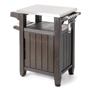 Keter Unity Outdoor Kitchen Cart: Organize