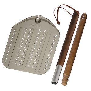 Q Pizza Perforated Aluminium Peel: Lightweight