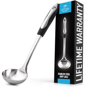 Kitchen 12-Inch Stainless Steel Soup Ladle: Durable