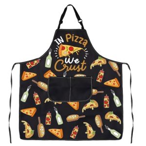 Pizza Perfect: Adjustable Apron for Pizza Lovers' Mess-Free Cooking