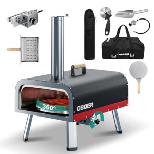 Multi-Fuel Outdoor Pizza Oven with Rapid Heating