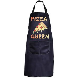 Pizza Queen Apron: Stylish Baking Bib with Pockets